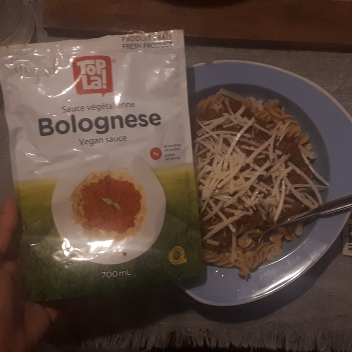 photo of Top La! bolognese vegan shared by @cookie2556 on  23 Apr 2023 - review