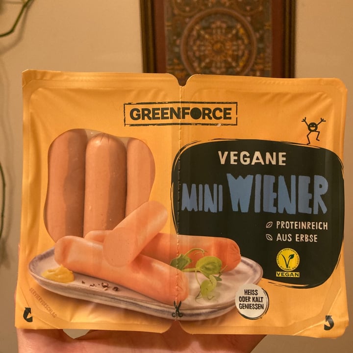 photo of GREENFORCE Vegane Mini Wiener shared by @lucasalorenzi on  14 Apr 2023 - review