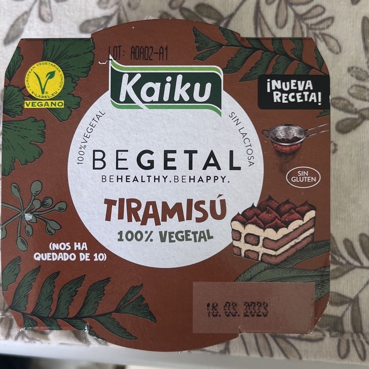 photo of Kaiku tiramisú shared by @16patitassss on  11 Mar 2023 - review