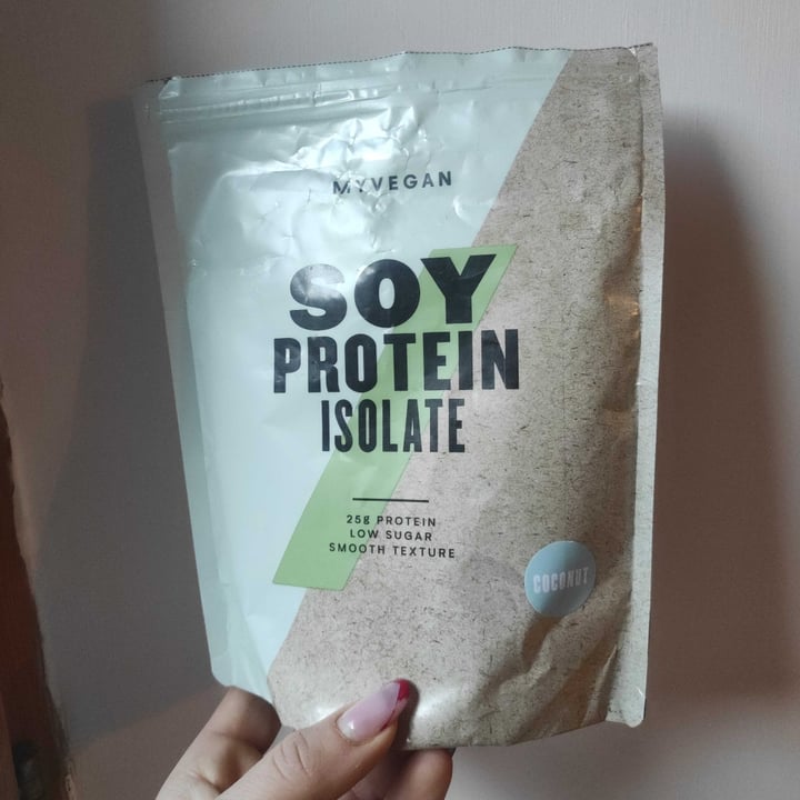 MyProtein My Vegan soy protein isolate coconut flavour Review abillion