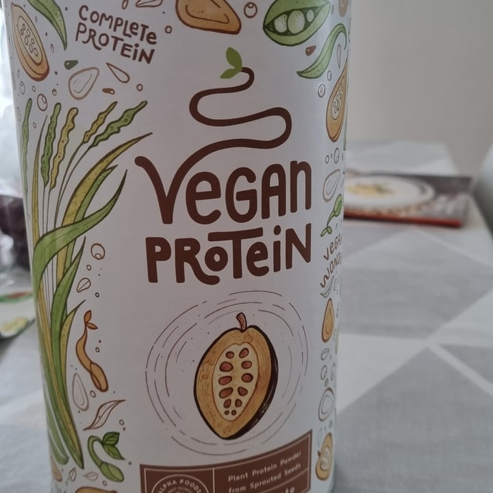 photo of Alpha Foods Vegan protein chocolate shared by @chiara7321 on  17 Apr 2023 - review