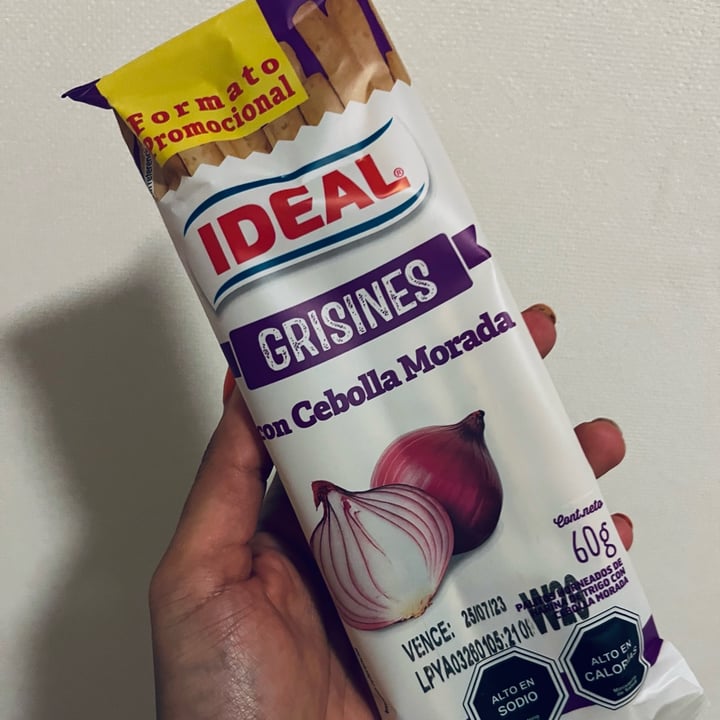 photo of ideal Grisines Cebolla Morada shared by @paulinaleonm on  23 Mar 2023 - review