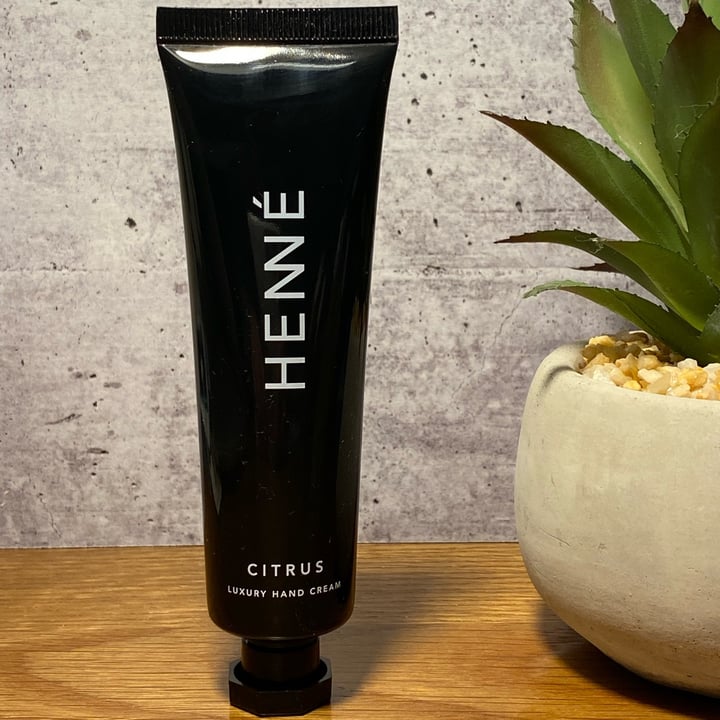 photo of HENNE organics Citrus Luxury Hand Cream shared by @shantiro on  04 Mar 2023 - review