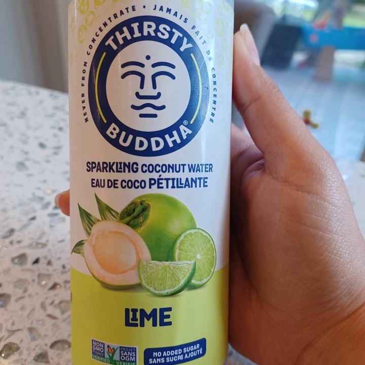 photo of Thirsty Buddha Sparkling Coconut Water Lime shared by @fpalazzo on  02 Jul 2023 - review