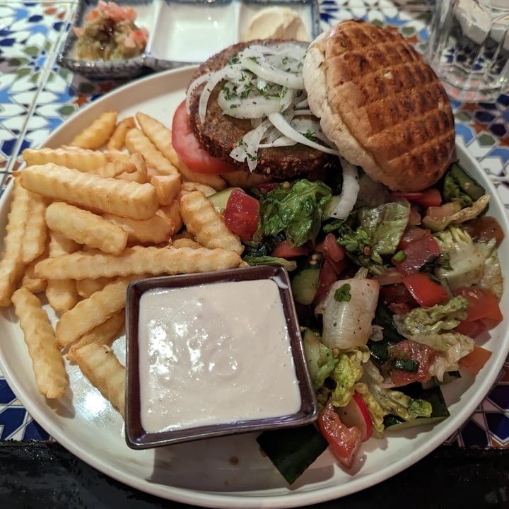 photo of Kazbar Falafel Burger shared by @laurakantor22 on  11 Mar 2023 - review