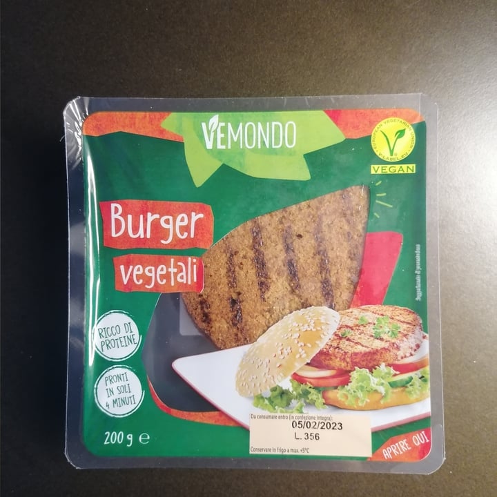 photo of Vemondo  burger vegetali vemondo shared by @lacla2022 on  04 Feb 2023 - review