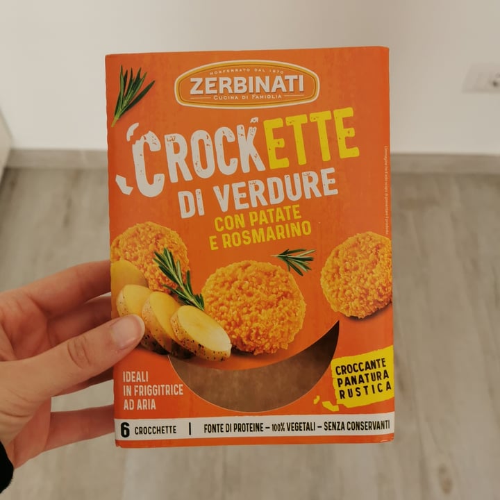photo of Zerbinati crockette di verdure con patate e rosmarino shared by @cristianapalma on  28 Jun 2023 - review