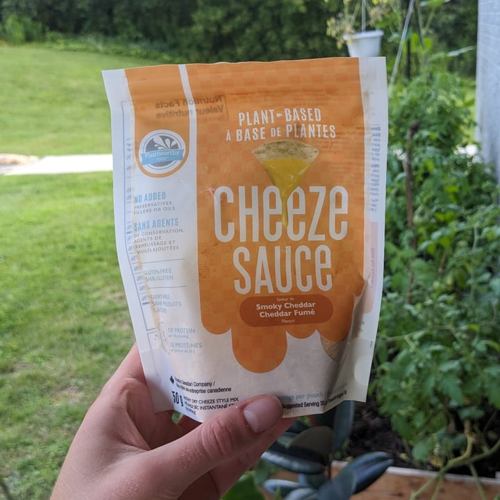 photo of Plantworthy Food Smoky Cheddar Sauce shared by @jandrews on  04 Aug 2023 - review