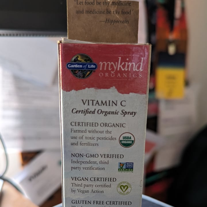 photo of Garden of Life Vitamin C Organic Spray shared by @daafrodisiac on  12 Feb 2023 - review