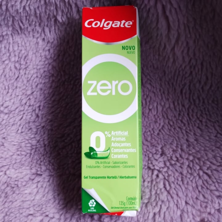 photo of Colgate Zero Gel Transparente Hierbabuena shared by @laebanal on  25 Feb 2023 - review