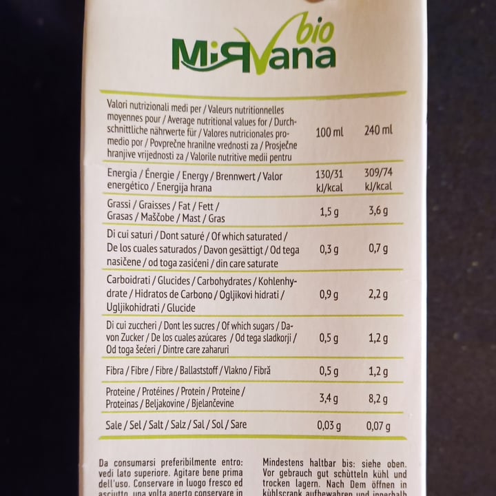 photo of Mirvana Nutri soja drink shared by @sammy2001 on  22 Jan 2023 - review