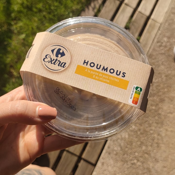 photo of Carrefour Extra Hoummous shared by @vegfitmum on  28 May 2023 - review