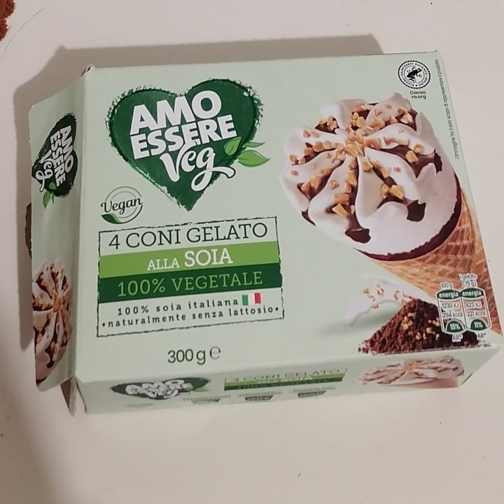photo of Amo Essere Veg 4 coni gelato alla soia shared by @angieliberatutti on  27 May 2023 - review