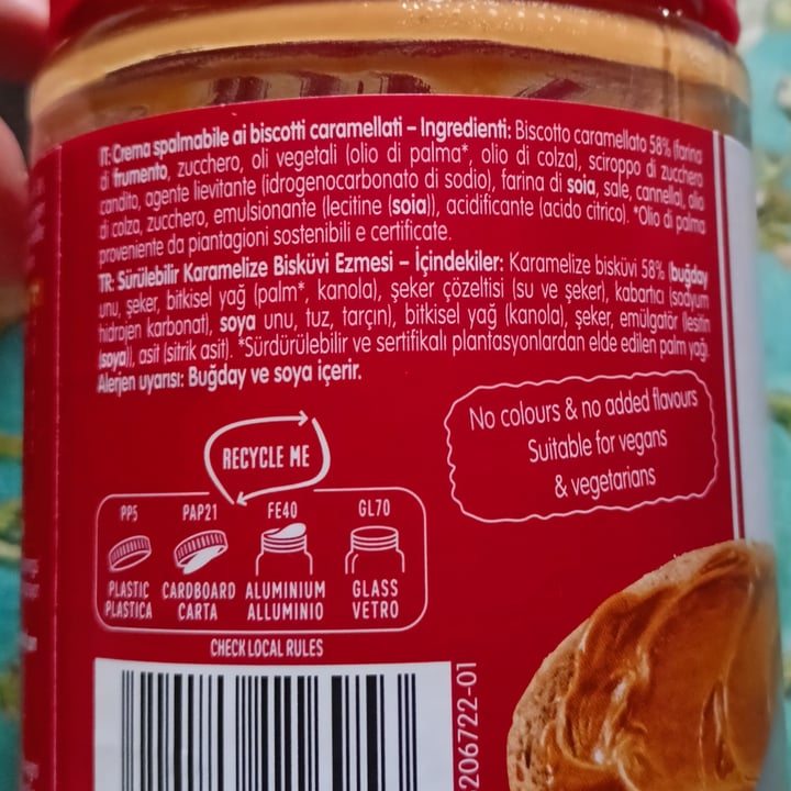photo of Lotus Biscoff Crema spalmabile Lotus shared by @lellla on  15 Mar 2023 - review