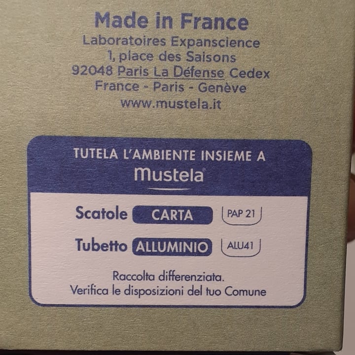 photo of Mustela Crema ricca Multiuso all'Avocado shared by @cats-01 on  04 Aug 2023 - review