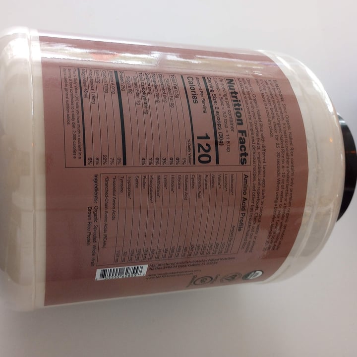 photo of Naked Protein Naked Brown Rice Protein shared by @lechonxvx on  15 Jan 2023 - review