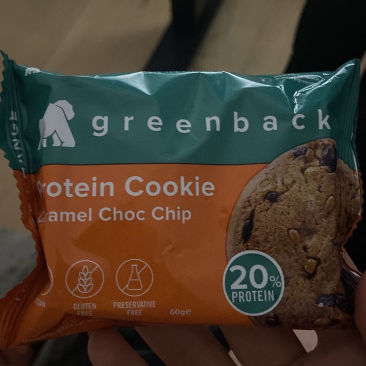 photo of Greenback Caramel And Choc Chip Protein Cookie shared by @bridey on  21 May 2023 - review