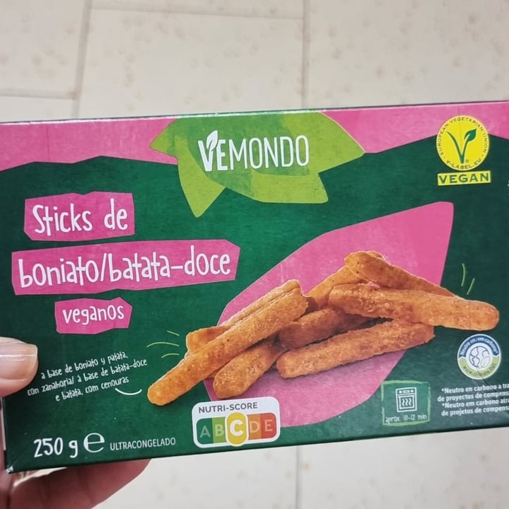photo of Vemondo sticks de boniato shared by @mariencd on  28 Jan 2023 - review