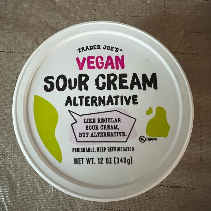 photo of Trader Joe's Vegan Sour Cream Alternative shared by @annettej on  03 Jun 2023 - review