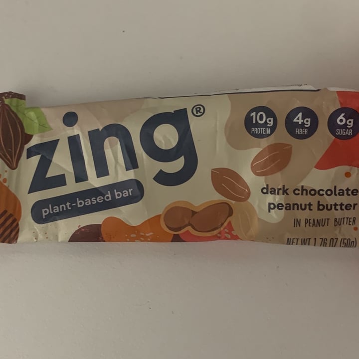photo of Zing Dark Chocolate Peanut Butter shared by @sustainablesam on  20 Apr 2023 - review
