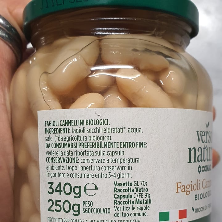 photo of Conad Fagioli cannellini in vetro shared by @gigiavegan on  13 May 2023 - review