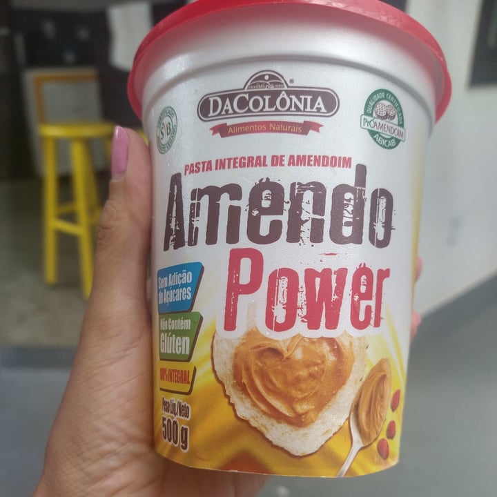 photo of amendo power PASTA DE AMENDOIM shared by @marianveg on  28 Mar 2023 - review