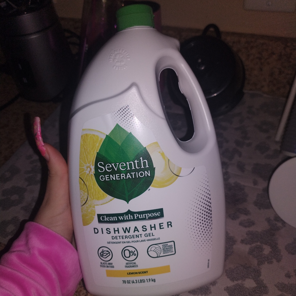 Seventh Generation dishwasher detergent gel lemon Reviews abillion