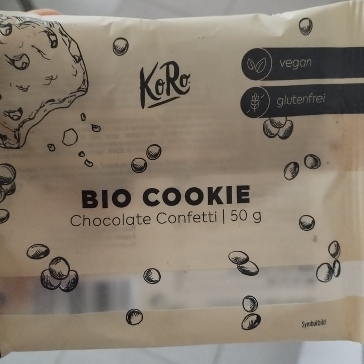 photo of Koro Bio Cookie Chocolate Confetti shared by @valeme on  15 Feb 2023 - review