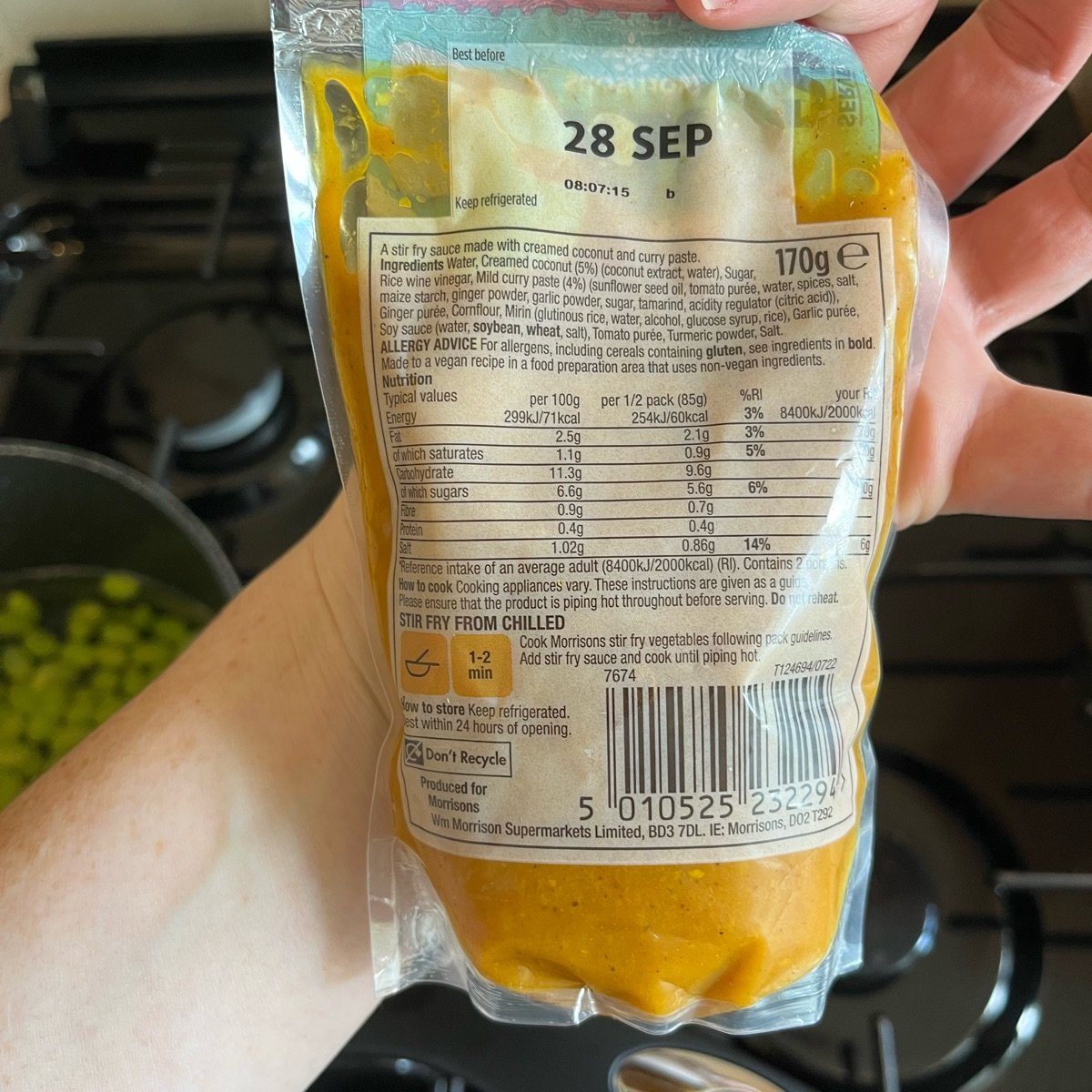 Morrisons Katsu Curry Stir Fry Sauce Reviews abillion