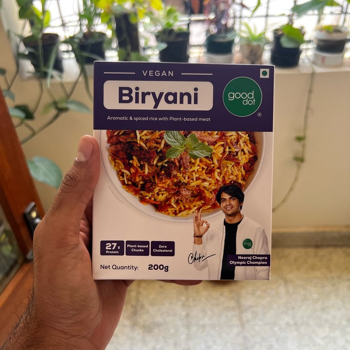 photo of good dot Vegetarian Biryani shared by @pv on  24 Jan 2023 - review