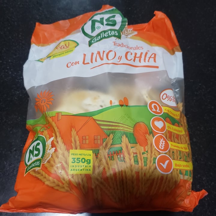 photo of NS Galletas Galletas De Lino Y Chia shared by @mbel87 on  11 Mar 2023 - review