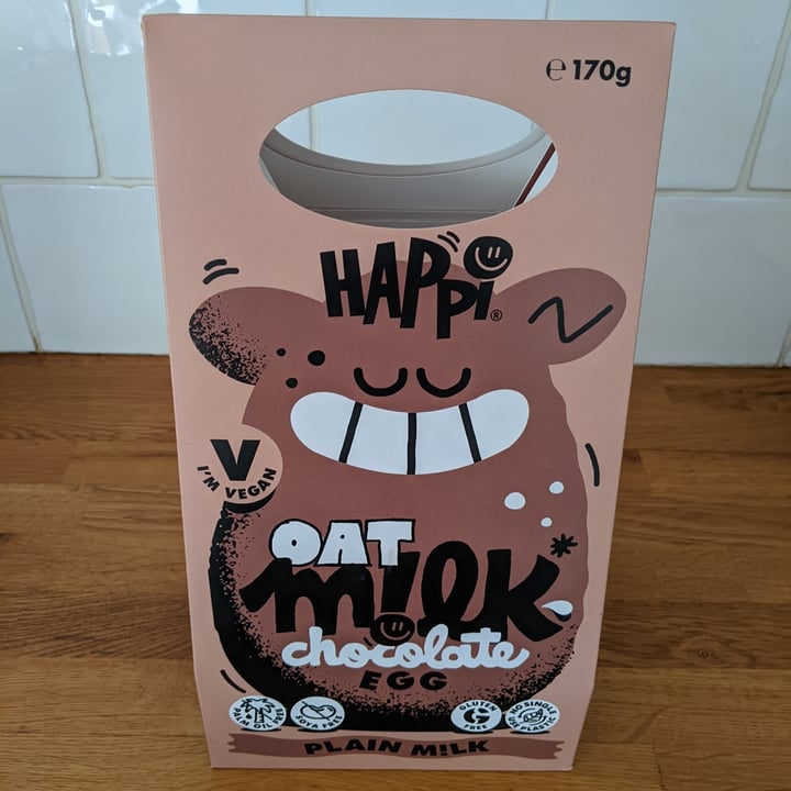 photo of Happi Oat Milk Chocolate Egg shared by @edbateman on  09 Apr 2023 - review