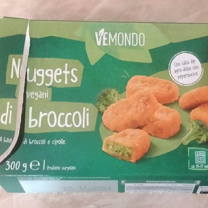 photo of Vemondo  Nuggets Vegani di Broccoli shared by @letile on  23 Dec 2022 - review