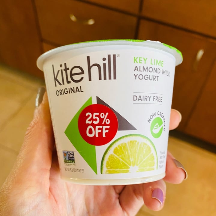 photo of Kite Hill Artisan Key Lime Almond Milk Yogurt shared by @beckyyy on  16 Jul 2023 - review