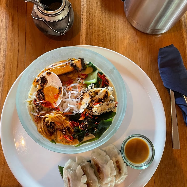 photo of SAYURI HEALING FOOD CAFE Ramen Gyoza Combo shared by @vale-ntina on  29 Jul 2023 - review