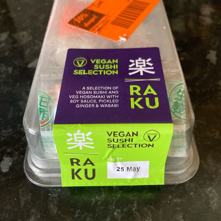 Raku Vegan Sushi Selection Review | abillion