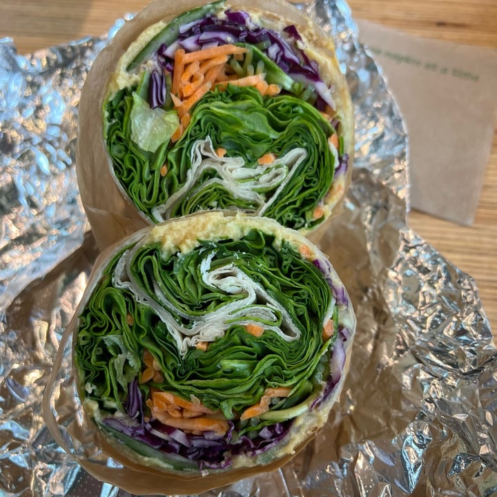 photo of Get Fresh Cafe Veggie Wrap shared by @mischievousmonsters on  15 May 2023 - review