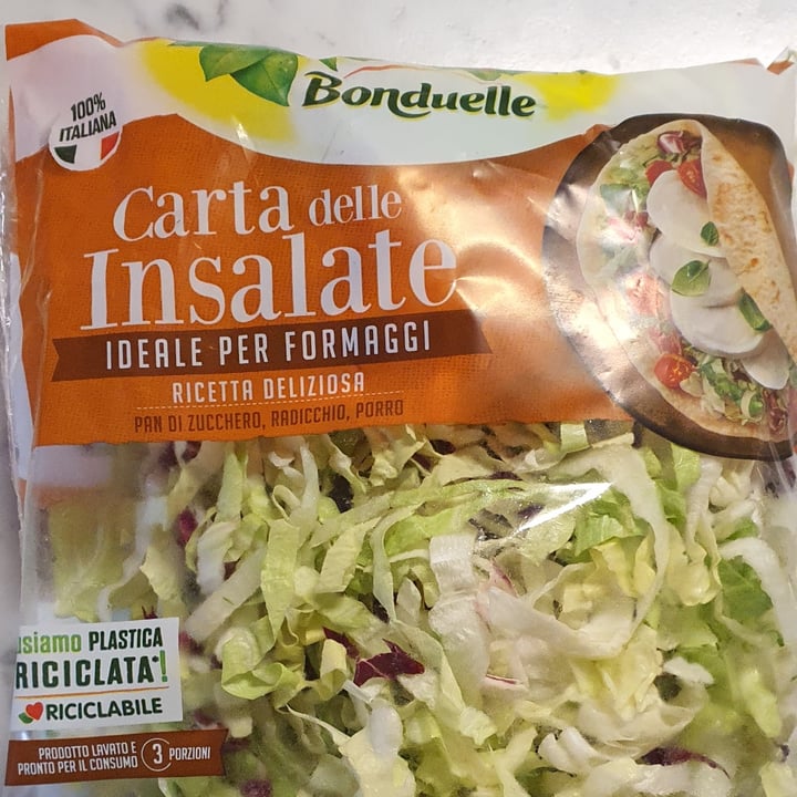 photo of Bonduelle Carta delle Insalate - Ricetta Deliziosa shared by @gigiavegan on  12 May 2023 - review