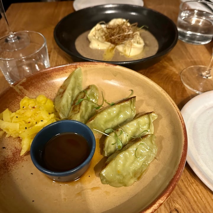 photo of Mildreds Restaurant Spinach Gyoza shared by @browngirlvegan on  19 Feb 2023 - review