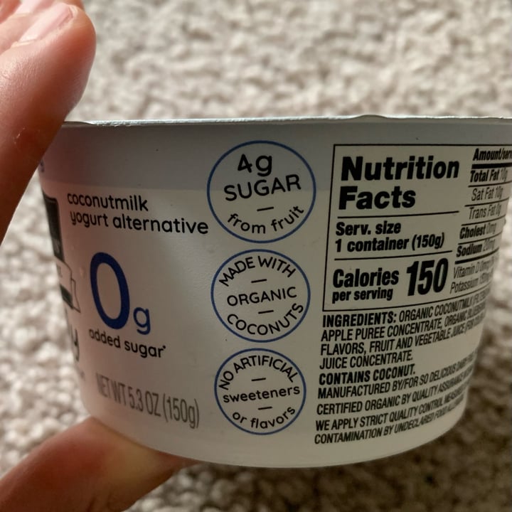 photo of So Delicious Dairy Free Blueberry Coconut Milk Yogurt Alternative shared by @rochi09 on  28 Jun 2023 - review