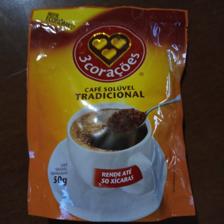 photo of 3 Corações Café Solúvel Tradicional shared by @jelielayala on  17 Jun 2023 - review