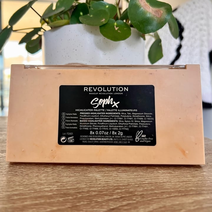 photo of Revolution Beauty Revolution Beauty London Soph X Highlighter Palette shared by @aarifah on  25 Jul 2023 - review
