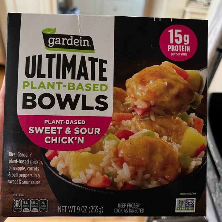 photo of Gardein Sweet & Sour Chick’n - Ultimate Plant-Based Bowls shared by @katiewink on  19 Jun 2023 - review