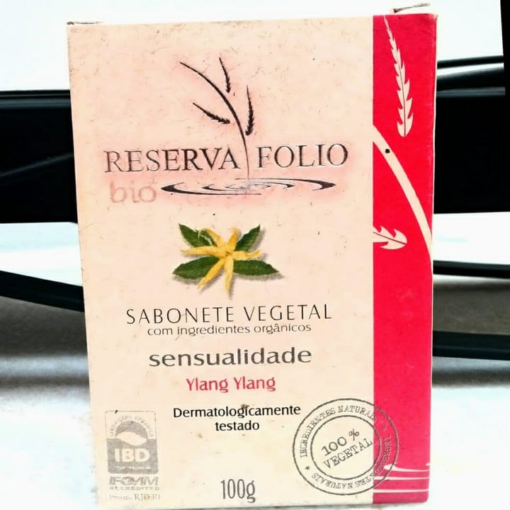 photo of Reserva Folio Bio Sabonete Vegetal Ylang Ylang shared by @mariverissimo on  02 Feb 2023 - review