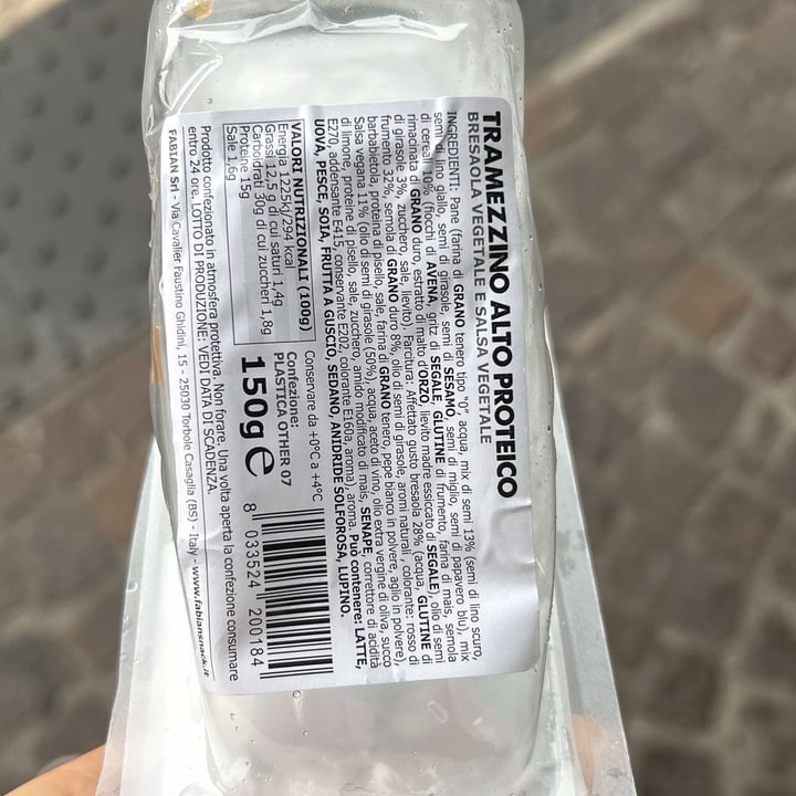 photo of Fabian Hight Protein Affettato E Salsa Vegetale shared by @angpic on  06 Jul 2023 - review