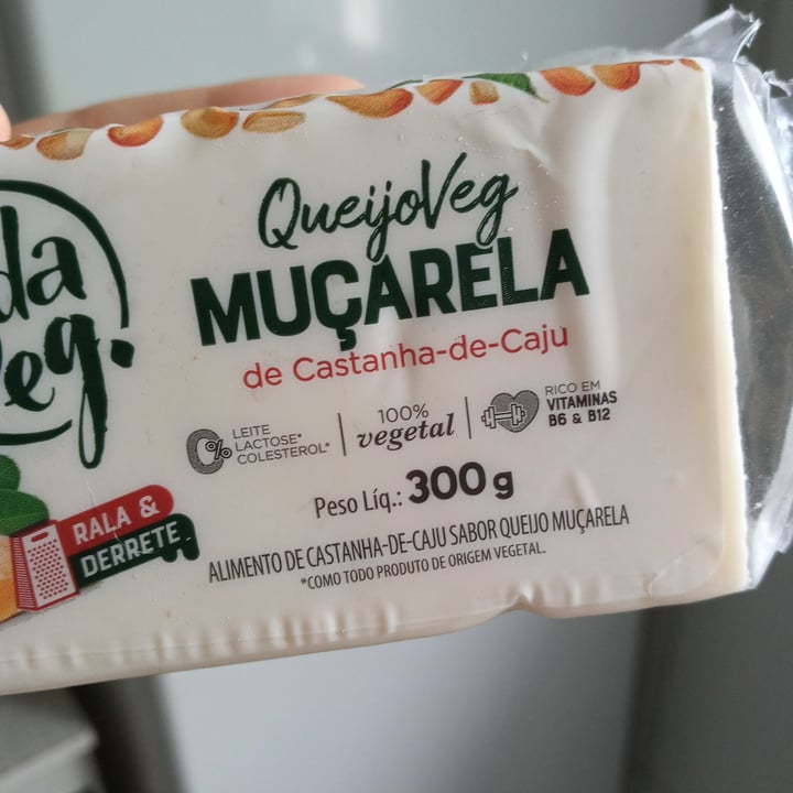 photo of Vida Veg queijo Mussarela De Castanha De Caju shared by @vanessaaconc on  17 May 2023 - review