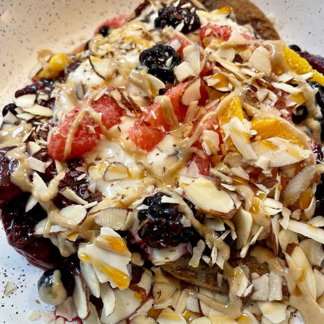 Photo of the dish “Blackberry Pancakes”