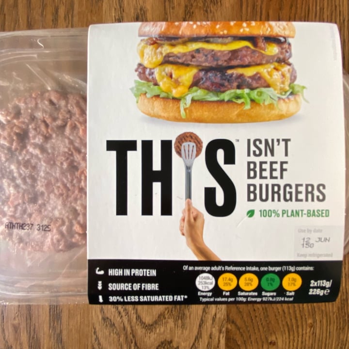photo of THIS beef burgers shared by @partyinthekitchen on  04 Jun 2023 - review
