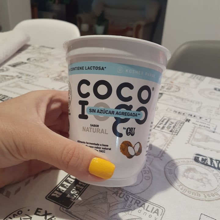photo of Crudda yogurt a base de leche de coco sabor natural, grande. shared by @emiliairouleguy on  20 Dec 2022 - review