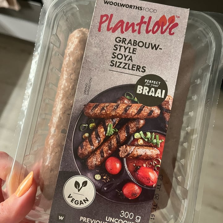 photo of Woolworths Food grabouw style soya sizzlers shared by @jessamygraham on  16 Jul 2023 - review
